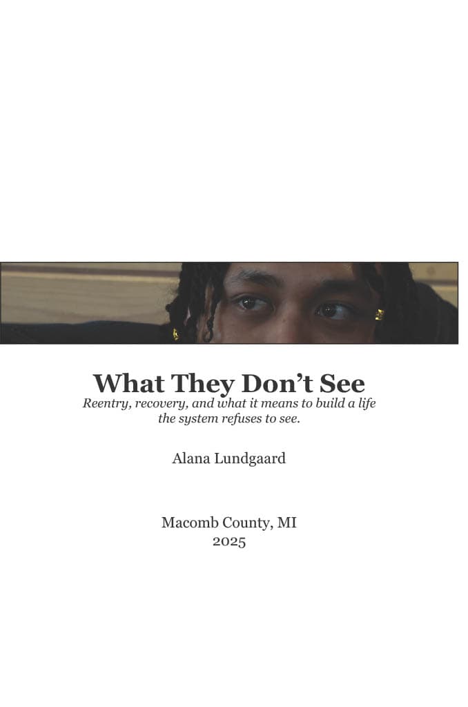 What They Don't See Cover